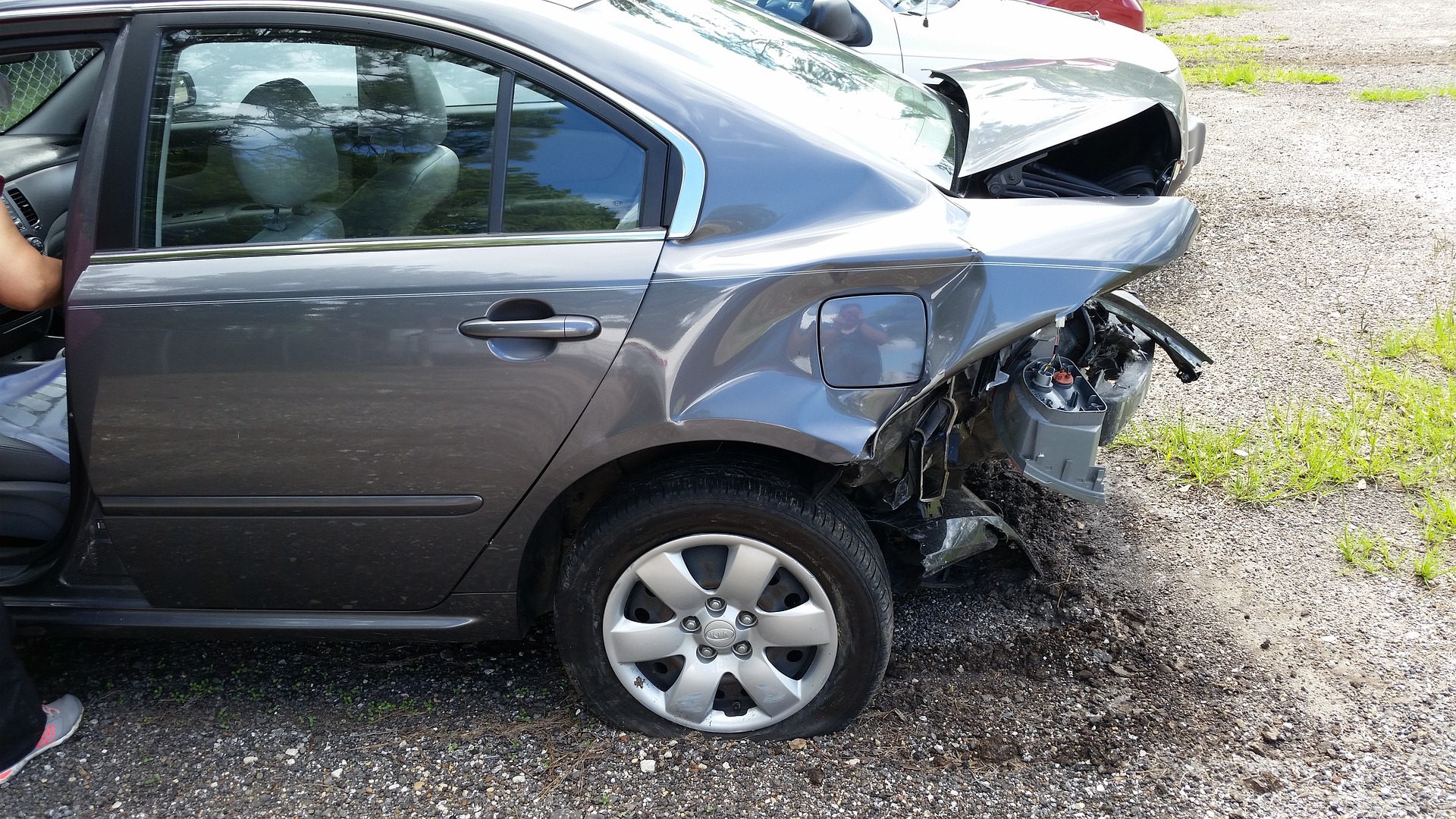 Damaged Car in Need of Auto Insurance in Paso Robles, CA, Santa Maria, CA,  Oceano, CA, and Surrounding Areas